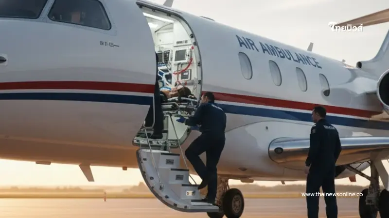เครื่องบินพยาบาลตก รู้ว่าใครอยู่บนเครื่องบินบ้างยิ่งน่าเศร้า