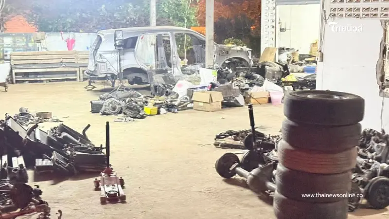 รถยนต์ป้ายแดงหวิดโดน! หลังถูกขโมยไปจำนำเถื่อนกับอดีตตำรวจ