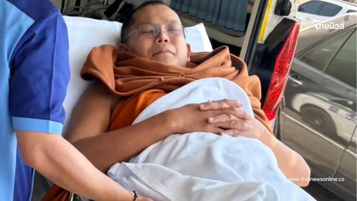 เปิดสาเหตุ "ครูบาชัยวัฒน์" แอดมิทรพ.ด่วน ป่วยกะทันหัน เปิดสาเหตุ "ครูบาชัยวัฒน์" แอดมิทรพ.ด่วน ป่วยกะทันหัน