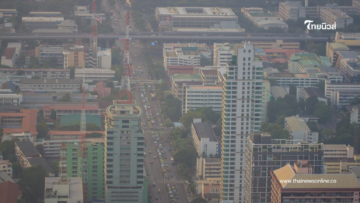 กทม. อ่วมหนัก! ฝุ่นส้มพุ่ง 35 เขต ทวีวัฒนาแชมป์ฝุ่นเช้านี้