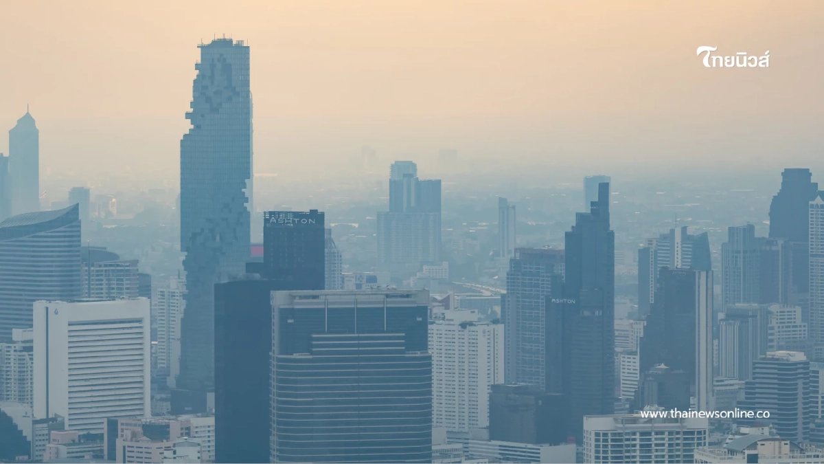 PM 2.5 กทม. เช้านี้พบ 29 เขต เกินมาตรฐานเริ่มกระทบสุขภาพ