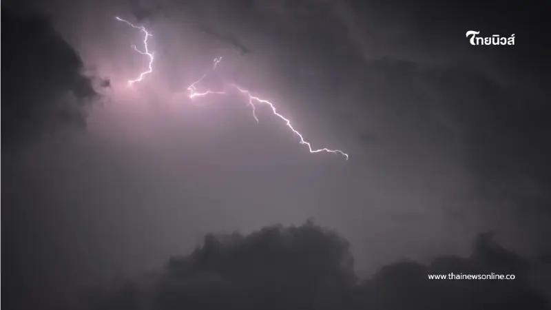 เหนือ-ออก เจอฝน ระวังพายุฤดูร้อน ​เช็กด่วนจังหวัดไหนโดนบ้าง
