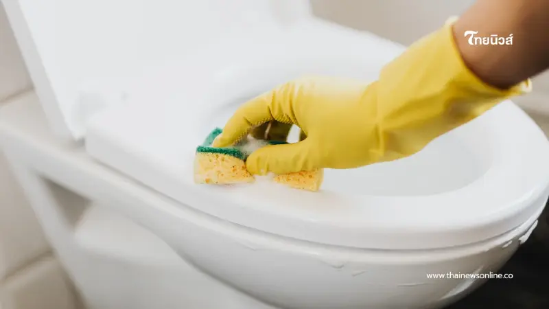 ส้วมพังไม่รู้ตัว ทำไมไม่ควรใช้ น้ำยาล้างพื้นห้องน้ำ ล้างชักโครก