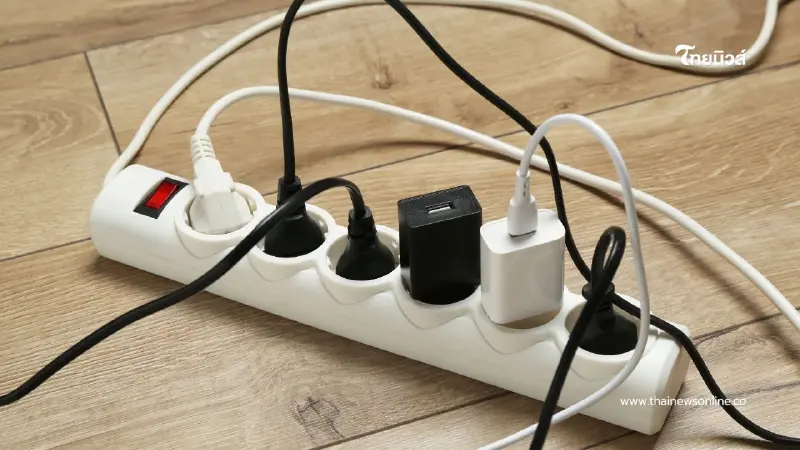 ปภ. แนะประชาชนเลือกใช้ชุดปลั๊กไฟสายพ่วงอย่างถูกวิธี