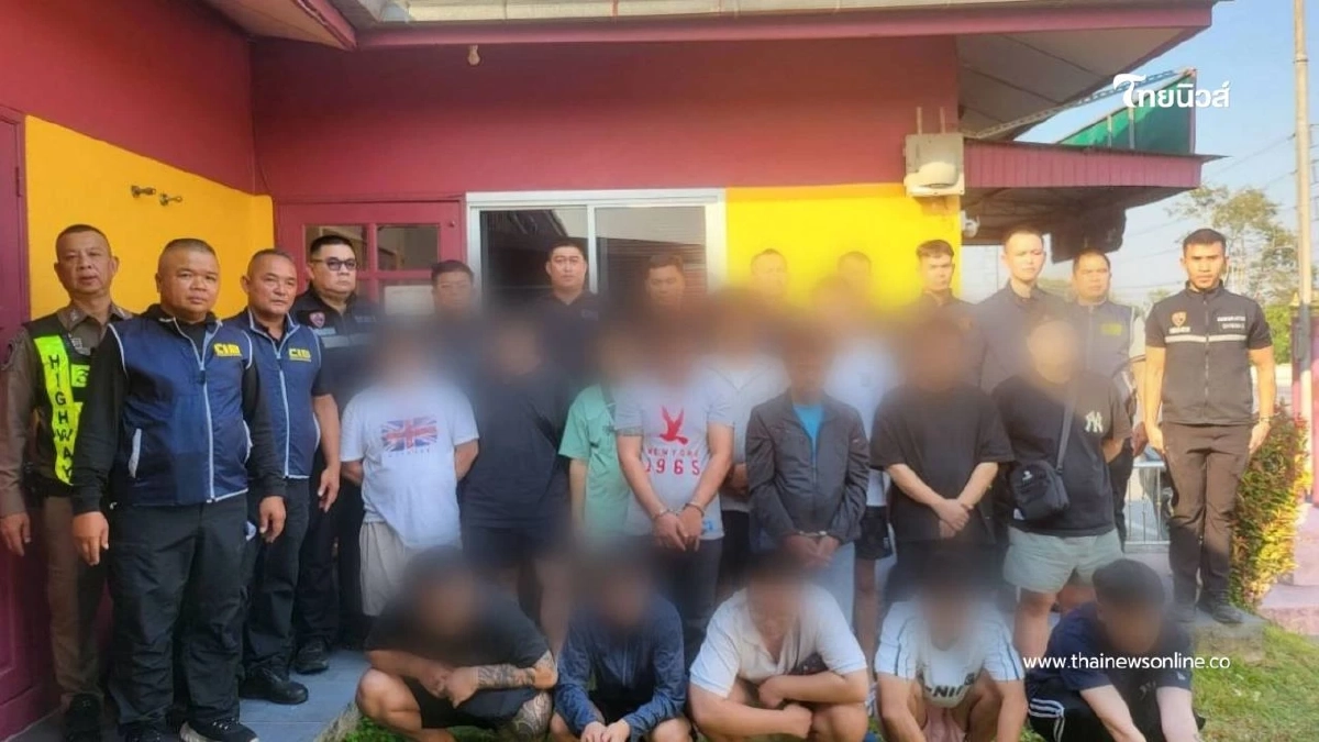 เจอตำรวจทางหลวงถึงกับแตกตื่น! รวบแก๊งลอบขนชาวจีน 14 คน