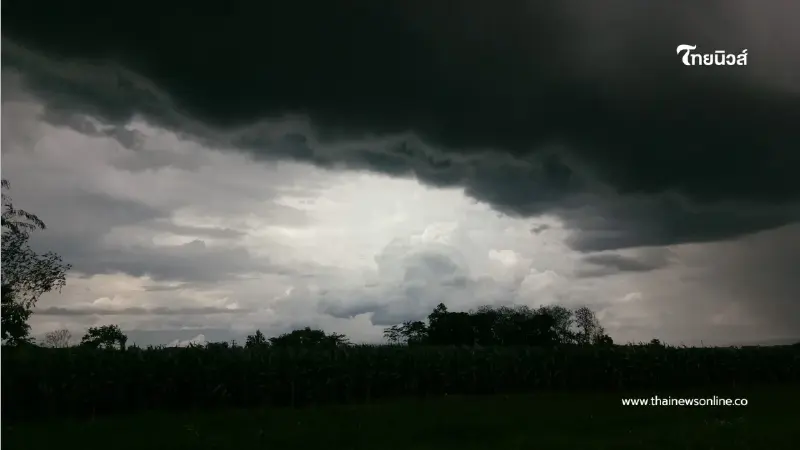 พยากรณ์อากาศวันนี้ ไทยอุณหภูมิสูงขึ้น เตรียมรับมือฝนฟ้าคะนอง
