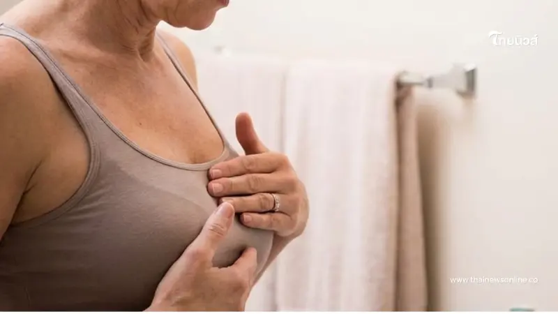 หญิง 57 ดูแลสุขภาพดี สุดท้ายเจอมะเร็งเต้านม หมออธิบายสาเหตุชัด หญิง 57 ดูแลสุขภาพดี สุดท้ายเจอมะเร็งเต้านม หมออธิบายสาเหตุชัด