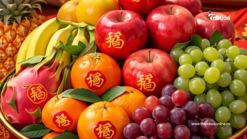 "ผลไม้มงคลวันตรุษจีน" ความหมายดี เตือนผลไม้แบบไหนควรเลี่ยง