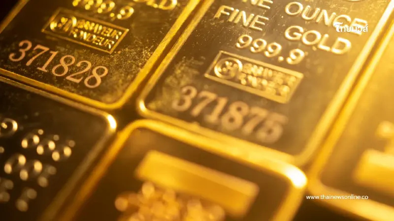ทองโลกร่วง! นักลงทุนเทขายหลังแตะ 5,000 เหรียญ จับตาราคาใหม่
