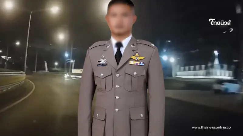 เศร้าใจ "รอง สว.สภ.ฉลอง" ขี่จยย.ลื่นล้ม เสียชีวิตกะทันหัน