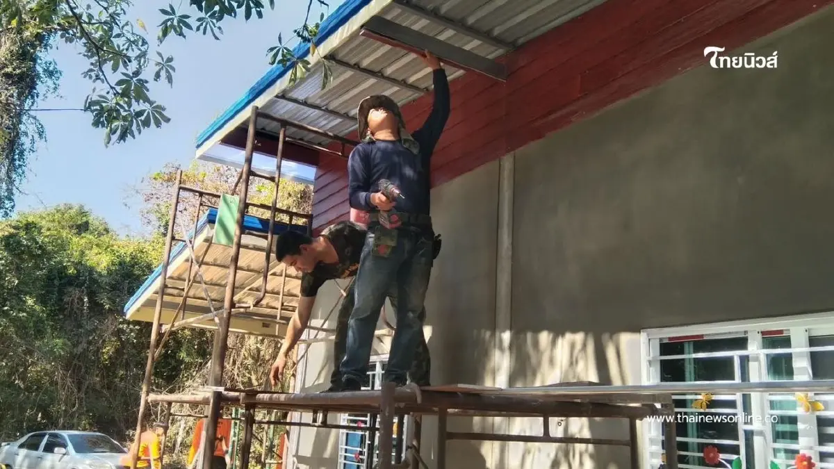 น้ำใจจากแนวหน้า สร้างบ้านหลังใหม่ให้ทหารพรานผู้เสียสละ น้ำใจจากแนวหน้า สร้างบ้านหลังใหม่ให้ทหารพรานผู้เสียสละ