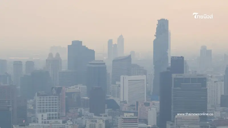 "กทม. อากาศดี! ค่าฝุ่น PM 2.5 วันนี้ลดลง ไม่เกินมาตรฐาน"
