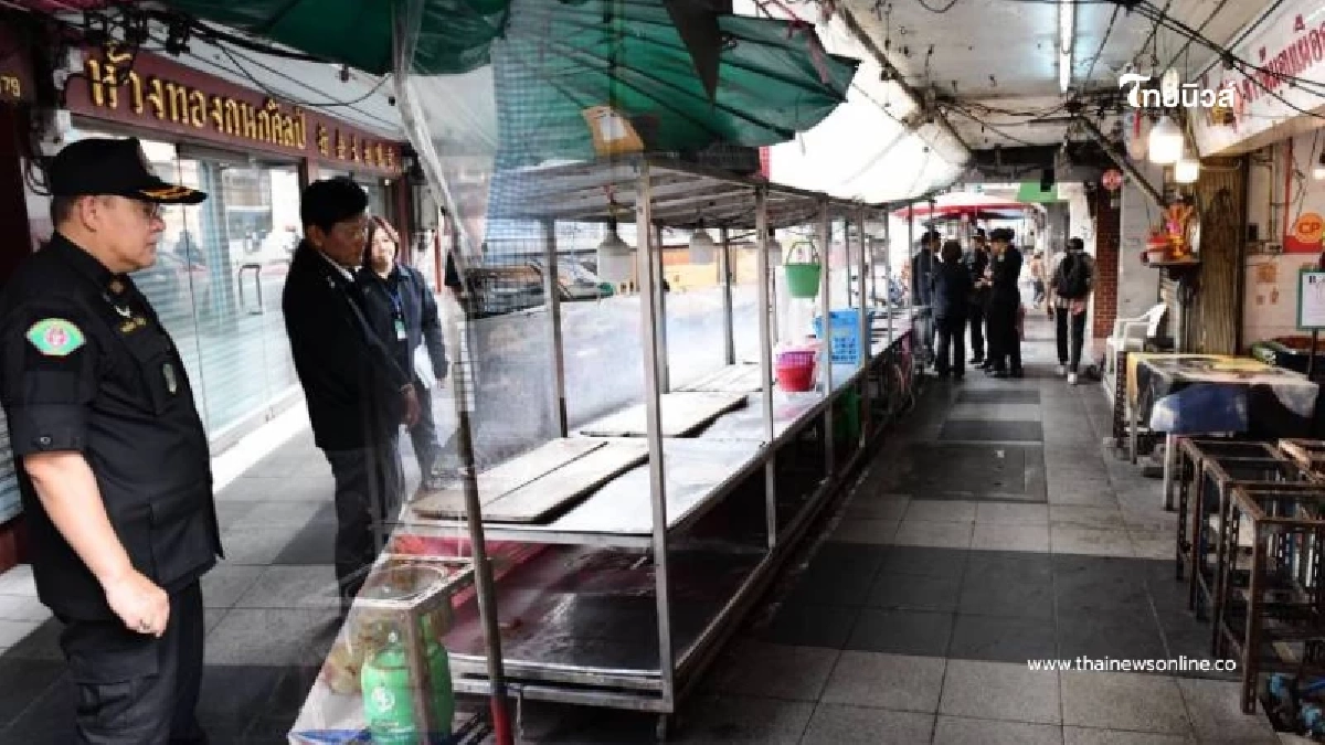 กทม. สั่งจัดระเบียบ 6 จุดค้าขายบางซื่อ แก้กีดขวางทางเท้า