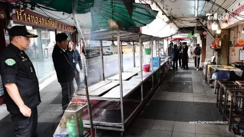 กทม. สั่งจัดระเบียบ 6 จุดค้าขายบางซื่อ แก้กีดขวางทางเท้า