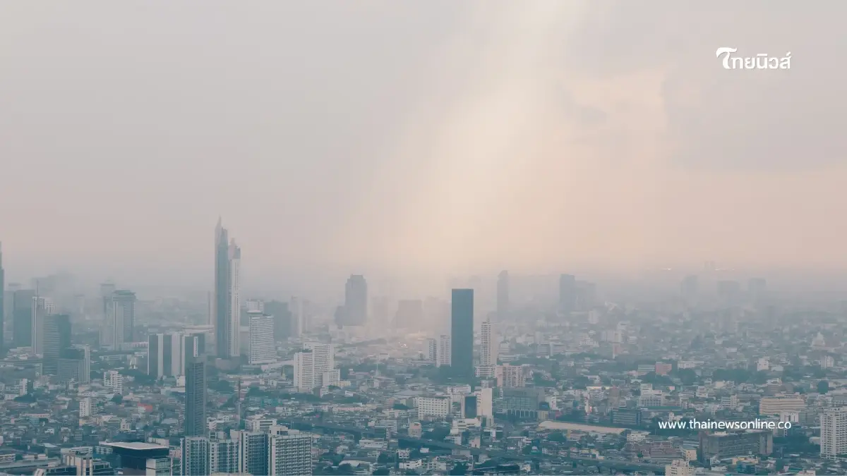 "รายงานฝุ่น PM2.5 กทม. เช้านี้พุ่งระดับสีส้ม 15 พื้นที่" "รายงานฝุ่น PM2.5 กทม. เช้านี้พุ่งระดับสีส้ม 15 พื้นที่"