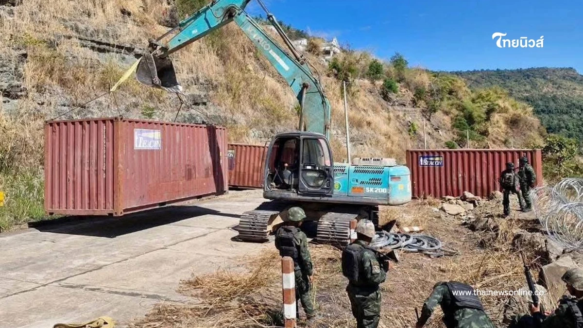 กัมพูชายื่นประท้วงไทย ปมทหารตั้งตู้คอนเทนเนอร์ในอันแซะ