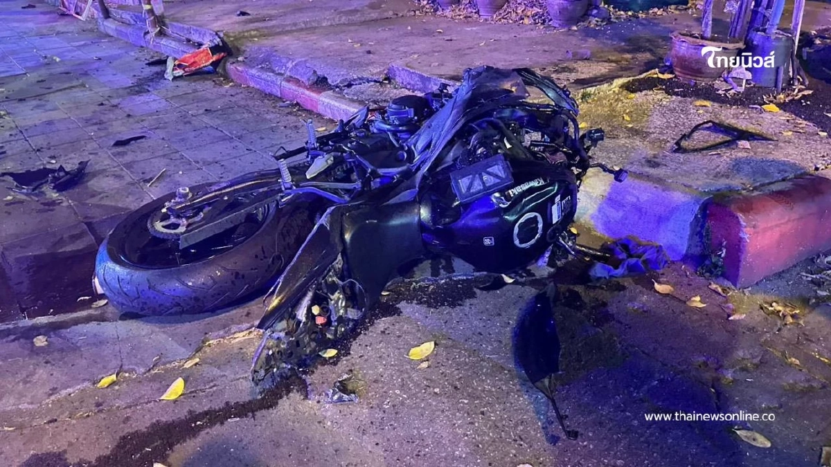 บิ๊กไบก์ซิ่งชนจยย.แกร็บกลางดึก ย่านพหลโยธิน 42 ดับ 1 เจ็บสาหัส 1