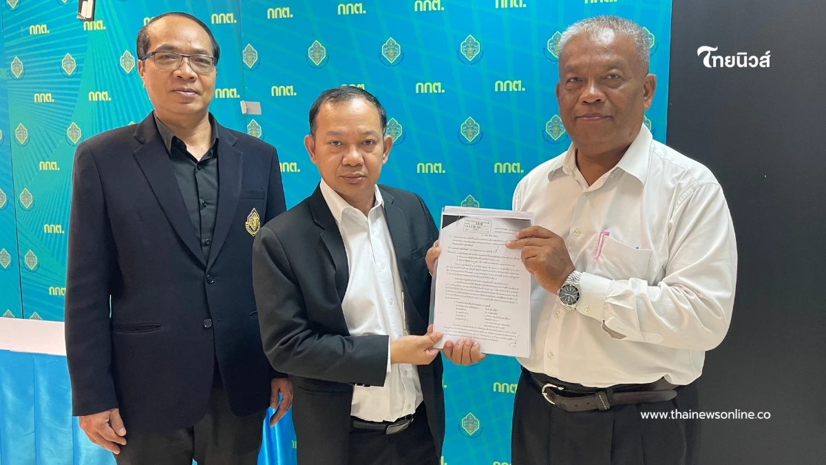 "วัชระ"ยื่นหลักฐาน กกต.ใหญ่ จี้สอบทุจริตเลือกตั้ง เขต1สุราษฎร์ฯ