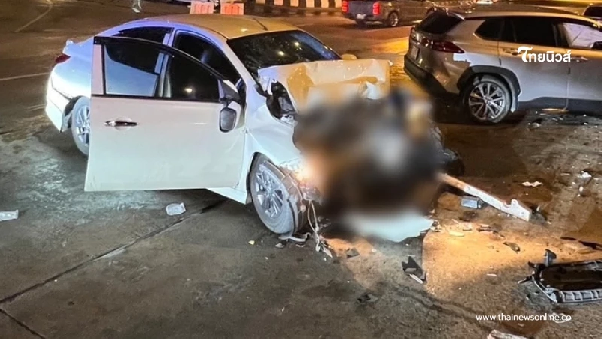 หนุ่มใหญ่ เมาวูบย้อนศรชนเก๋งผจก.บิณฑ์ บรรลือฤทธิ์ สาหัส หนุ่มใหญ่ เมาวูบย้อนศรชนเก๋งผจก.บิณฑ์ บรรลือฤทธิ์ สาหัส