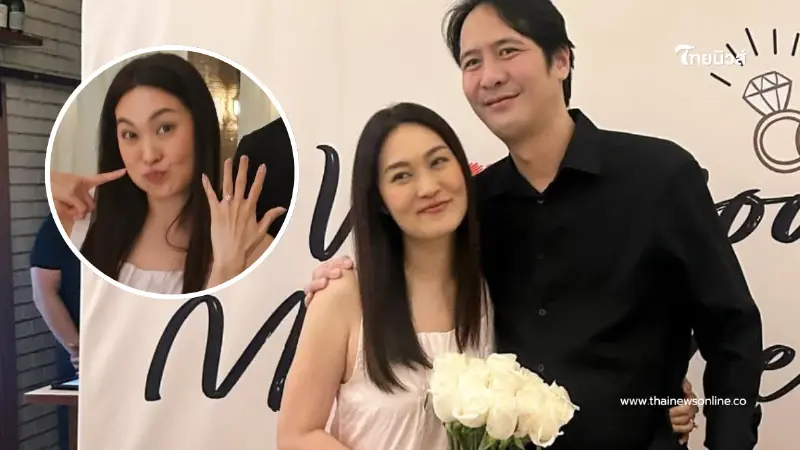 "โบ TK" ถูกแฟนหนุ่มเซอร์ไพรส์ขอแต่งงาน พรหมลิขิต 30 ปีกลับมารักกัน