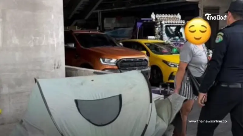 จบสวย เทศกิจขอคืนพื้นที่สายแคมป์ถนนจรัญฯ คืนทางเดินให้ประชาชน