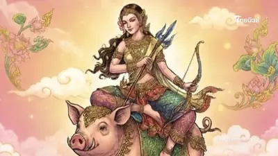เปิดคำทำนาย "รากษสเทวี" นางสงกรานต์ 2569 เตือนน้ำน้อย-ข้าวยากหมากแพง เปิดคำทำนาย "รากษสเทวี" นางสงกรานต์ 2569 เตือนน้ำน้อย-ข้าวยากหมากแพง