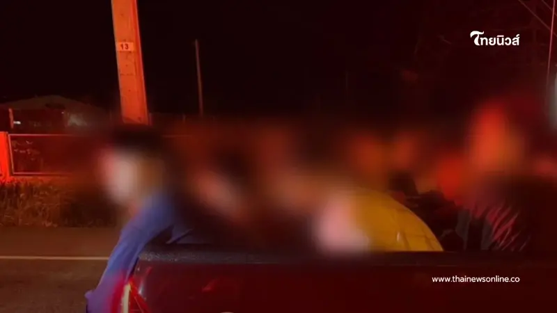 สกัดจับยกแก๊ง สายซิ่งมอเตอร์เวย์สาย 7 หนีย้อนศรไม่รอด โดนยึดรถเกลี้ยง