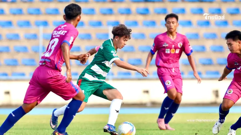 สู้ไม่ไหว"หมอนทอง"พ่าย อบจ.ชัยนาท 0-7  ประเดิม"โค้ชจุ่น"คุมทัพ