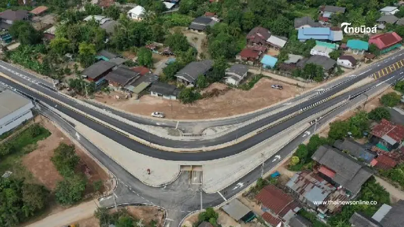 ปิดจุดเสี่ยงโค้งอันตราย! เชียงรายเปิดทางลอด กม.18 เชื่อมโยงทุกเส้นทางอย่างปลอดภัย