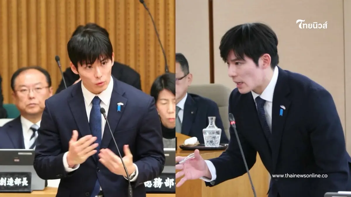 หล่อเก่งครบ! ทาคาโตะ อิชิดะ วัย 35 ปี ชนะเลือกตั้งผู้ว่าฯ ฟุกุอิ