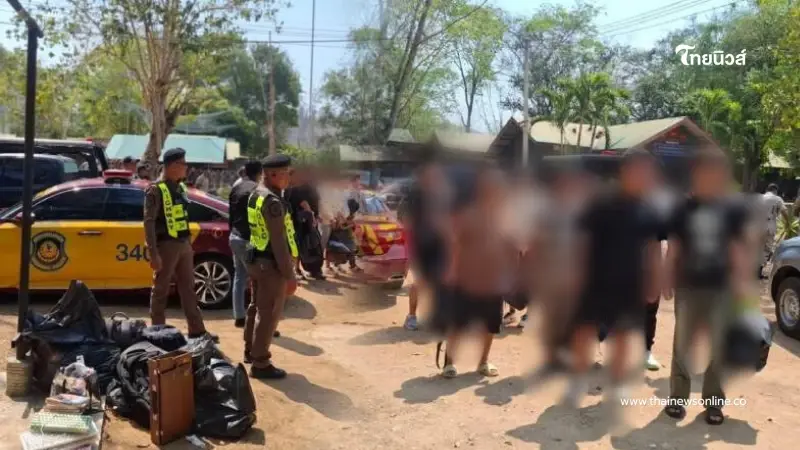 ช่องทางธรรมชาติพ่นพิษ รวบต่างชาติคาสวนโป่งน้ำร้อน แอบมุดเข้าไทย