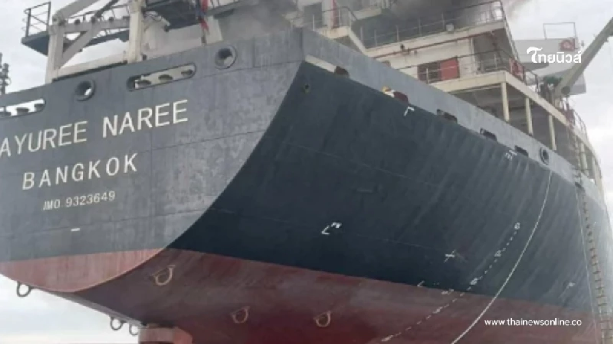 เปิดเลขประจำเรือ "มยุรี นารี" เรือสินค้าไทย หลังถูกโจมตีที่ช่องแคบฮอร์มุซ เปิดเลขประจำเรือ "มยุรี นารี" เรือสินค้าไทย หลังถูกโจมตีที่ช่องแคบฮอร์มุซ