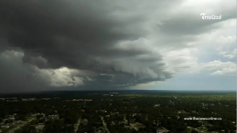 พยากรณ์อากาศวันนี้ พายุฤดูร้อนเข้าไทยตอนบน ระวังฝนฟ้าคะนอง