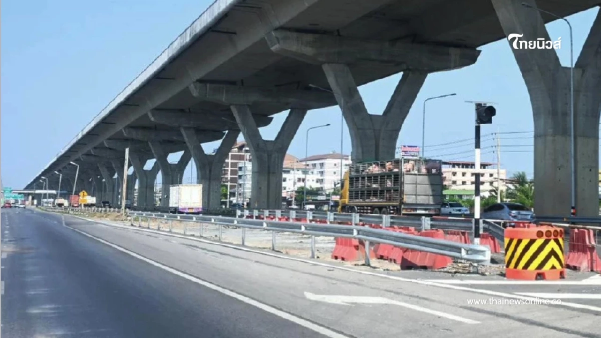 เลี่ยงด่วน! กรมทางหลวงปิดเบี่ยงจราจรพระราม 2 นาน 43 วัน
