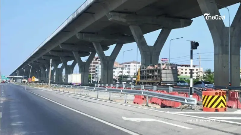 เลี่ยงด่วน! กรมทางหลวงปิดเบี่ยงจราจรพระราม 2 นาน 43 วัน เลี่ยงด่วน! กรมทางหลวงปิดเบี่ยงจราจรพระราม 2 นาน 43 วัน