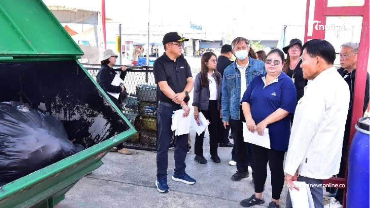 ดอนเมืองโชว์คัดแยกขยะตลาดโกสุมฯ ลดเหลือ 20.- ผุดสวนใกล้บ้าน-คุมฝุ่น