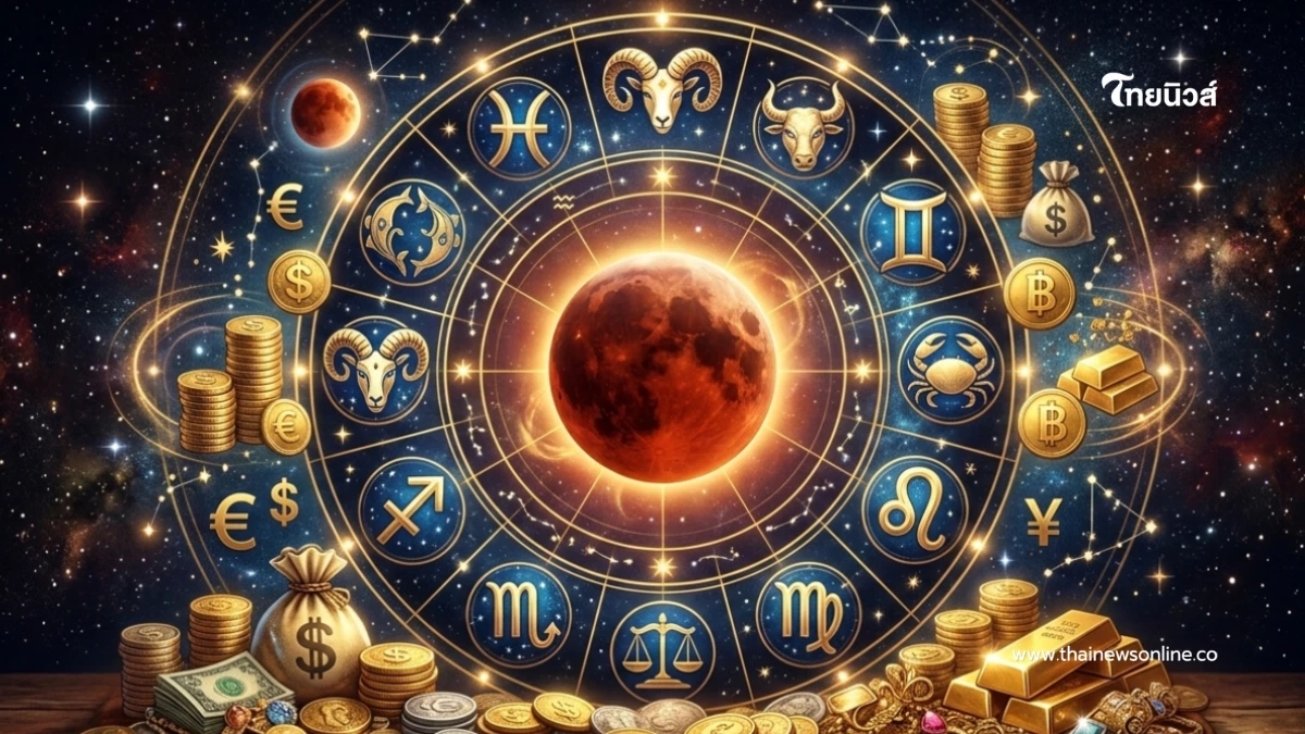 4 ราศี ดวงรับทรัพย์ ได้เงินก้อนใหญ่ หลังช่วงจันทรุปราคามาฆบูชา