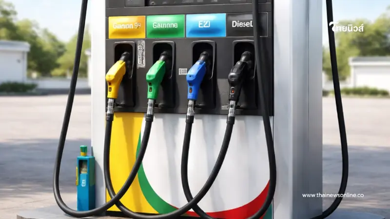 ราคาน้ำมัน 5 มี.ค. 69 เช็ก 4 ปั๊มใหญ่ แก๊สโซฮอล์ ดีเซล เบนซิน ราคาล่าสุด