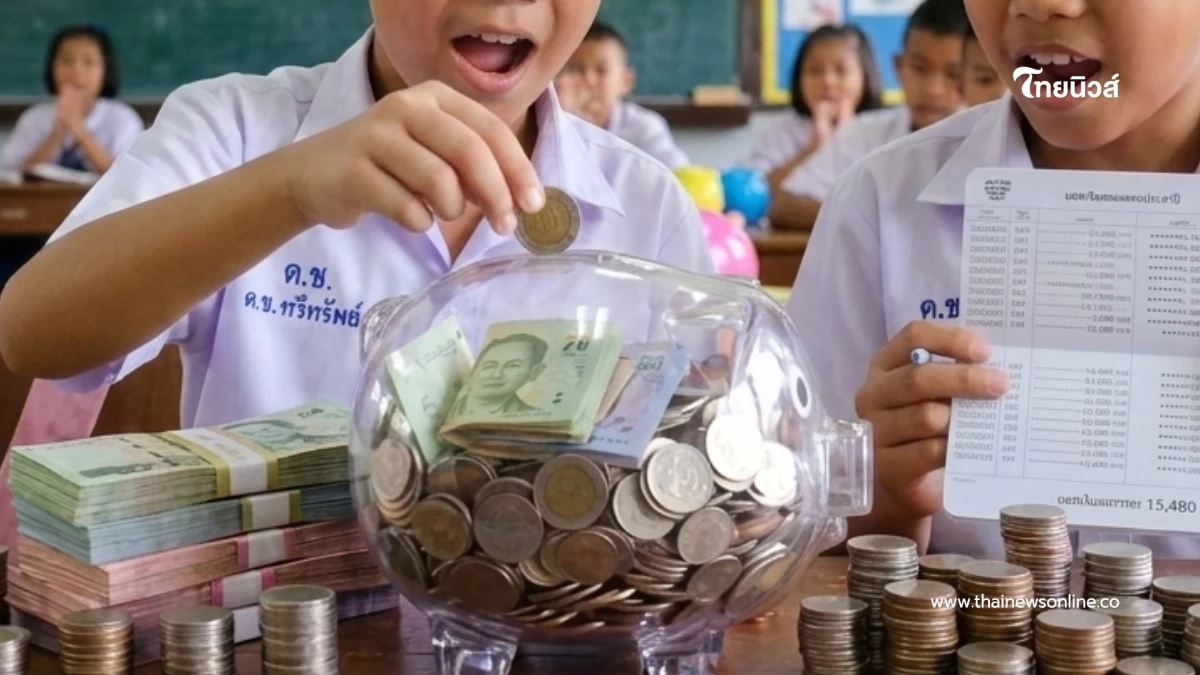 อึ้งยอดเด็ก ป.6 ครูสาวอุทัยธานี เปิดบัญชีเงินออม ยอดรวมทะลุ 4 แสน