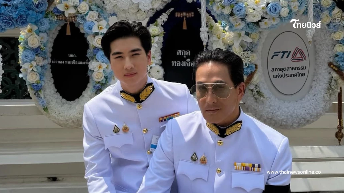 “โรเตอร์ ทองเจือ” เปลี่ยนลุคนักแข่งรถ สู่ลุคทางการสุดเนี้ยบ