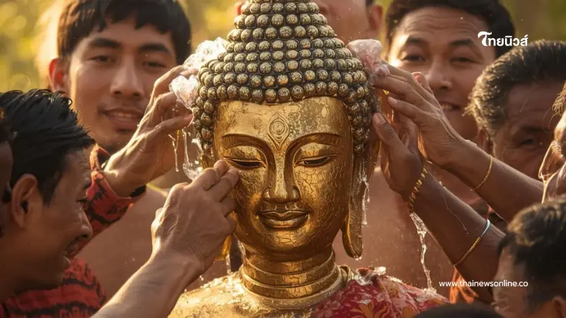 สรงน้ำพระ-ขอพรผู้ใหญ่ ยังไงให้ปัง เสริมสิริมงคลรับปีใหม่ไทย