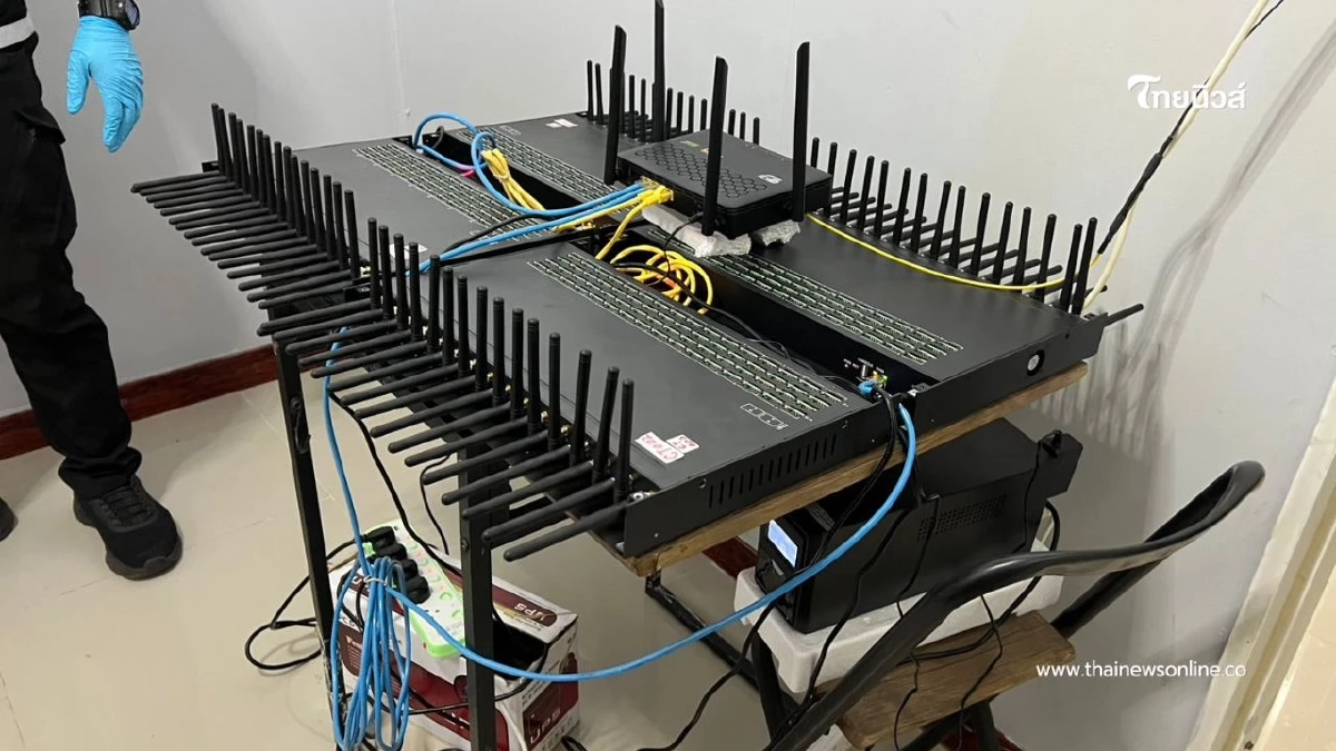 ทลายฐาน "ซิมบ็อกซ์" ชายแดนอรัญประเทศ! ตร.สระแก้ว บุกยึด 4 เครื่อง