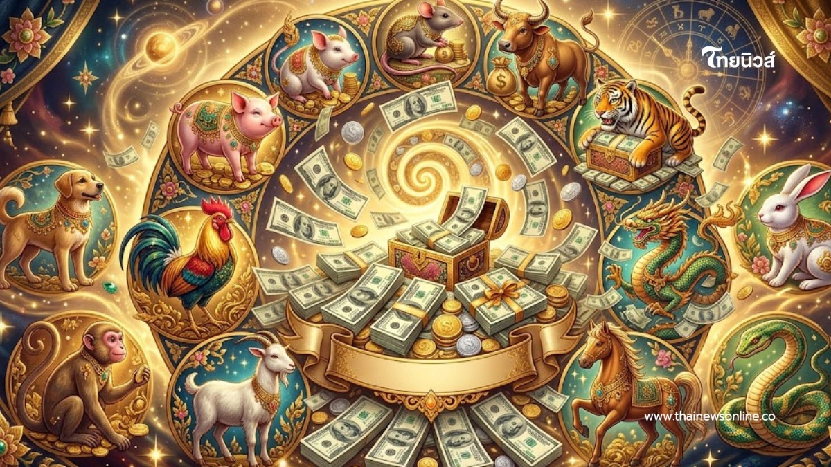 .4 นักษัตร ดวงแรง เจอจุดเปลี่ยนสำคัญ เตรียมรับโชคครั้งใหญ่.