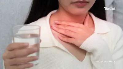 เจ็บคอไม่หาย อย่าเพิ่งชะล่าใจ เช็ก 7 สาเหตุแฝงที่อาจไม่ใช่แค่หวัดธรรมดา