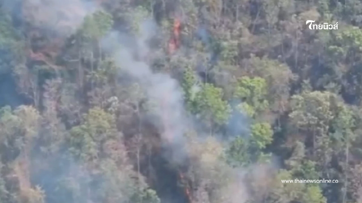 เชียงใหม่วิกฤต! เชียงดาวไฟท่วม 787 จุด จับมือเผาคาหนังคาเขา