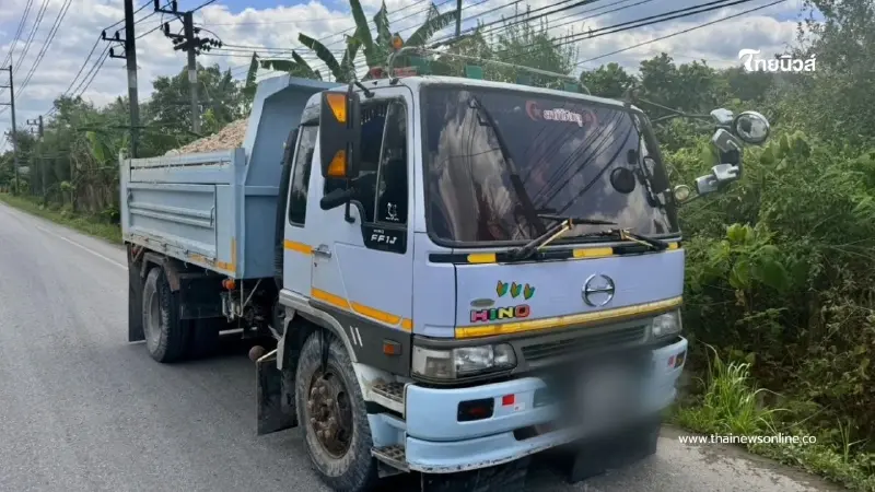"ตำรวจทางหลวงยะลา" จับรถบรรทุกดินเกินพิกัดกว่า 4.6 ตัน
