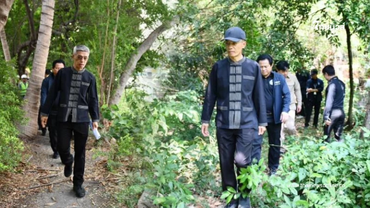 กทม. ลุยเปลี่ยนป่ารกบางซื่อ ปั้น 2 สวนสวยริมน้ำ-หลังวัดทองฯ