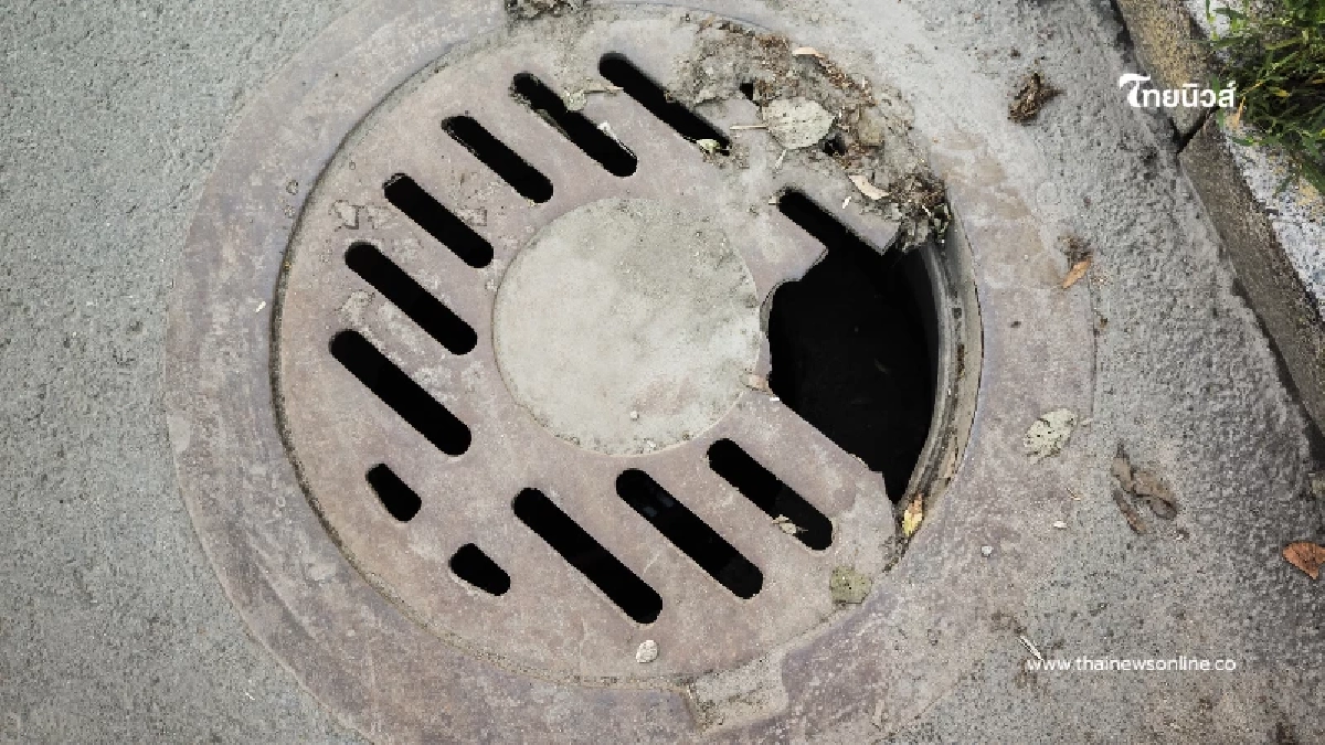 ไม่ต้องถึงมือ 'นามิ'  ปัญหาฝาท่อ กทม. แก้ได้แค่ปลายนิ้ว
