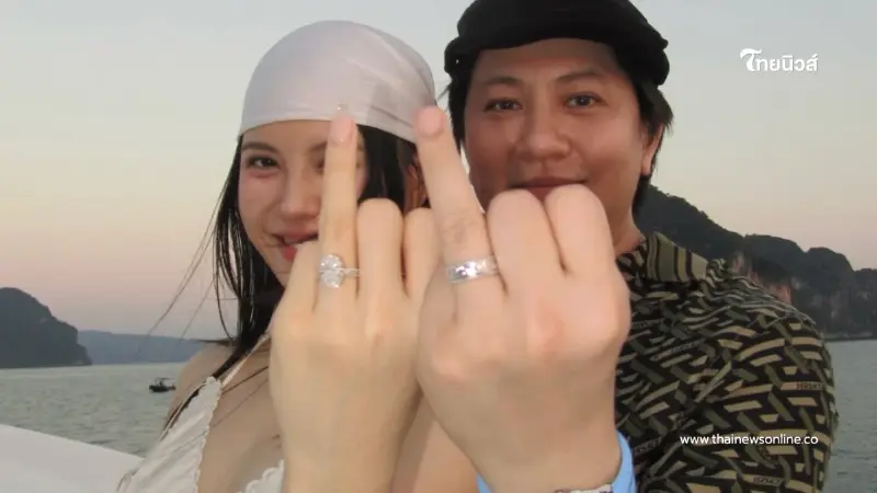 “มินนี่ ภัณฑิรา” ถูก “ไฮโซกี้” เซอร์ไพรส์ขอแต่งงานบนเรือหรู