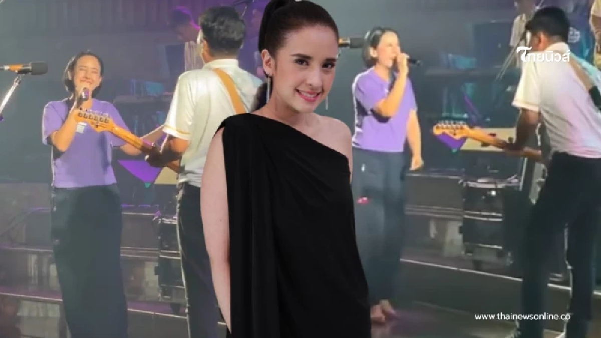 ส่องภาพล่าสุด ปุ๊กกี้ ปริศนา ขึ้นเวทีร้องเพลง เสก โลโซ เล่นกีตาร์ให้